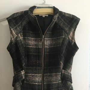 CAbi wool vest Hunter Green